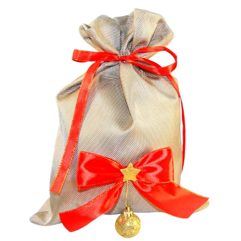 Сладкий подарок на Новый Год в мешочке весом 750 грамм